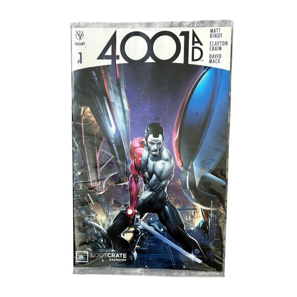 Valiant Comics 4001 A.D. #1 Loot Crate Exclusive (2016, Sealed) - Picture 1 of 5